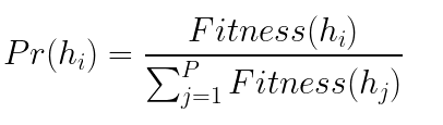 Roulette Selection Formula